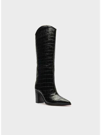STIVALE CON TACCO, BLACK, small