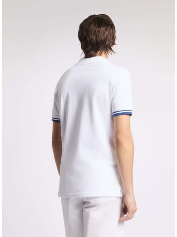 POLO SLIM FIT IN PIQUET STRETCH, TDW B001, small