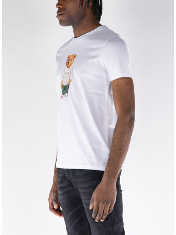 T-SHIRT CON STAMPA, WHITE, small