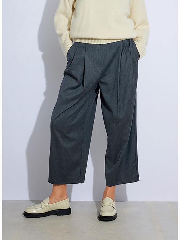 PANTALONE LORELIE, X92-0 GRIGIO MED.MELANGE, medium