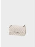 BORSA FLAT FALCON, BS1 BEIGE / SILVER, thumb
