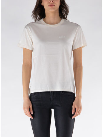 T-SHIRT CON LOGO RICAMATO, 02340F, small