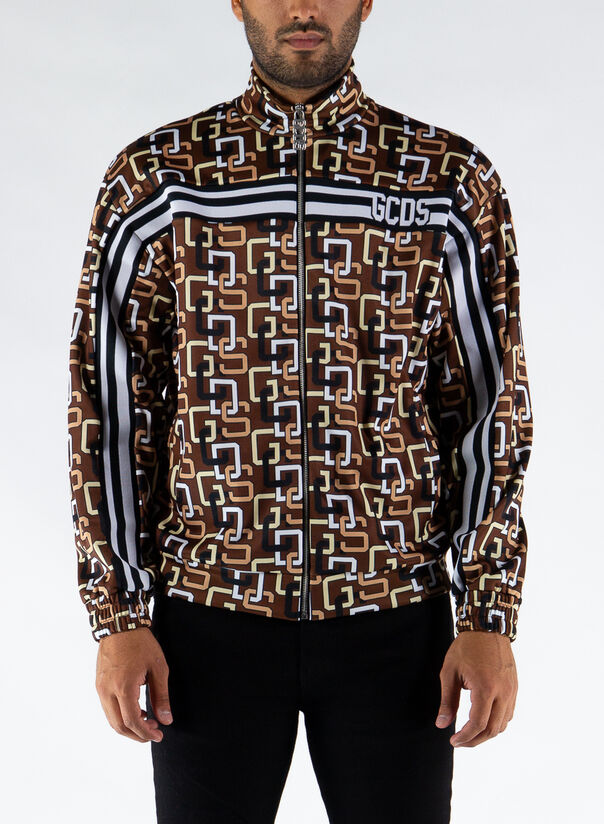 GCDS FELPA 60' TRACKSUIT Beige, Marrone Uomo | Selecteur