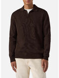 MC2COV0009M MAGLIONE COVENT WOOL, 00029I 18HDARKBROWN, thumb