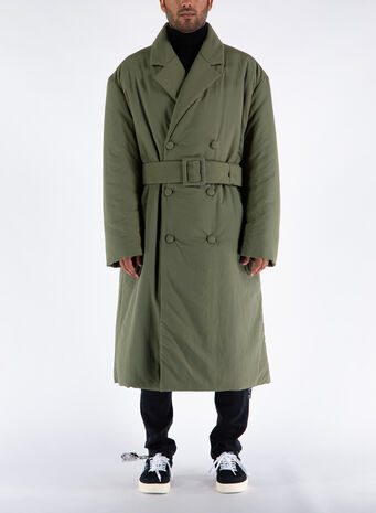 CAPPOTTO PADDED COAT, 55GREEN, small