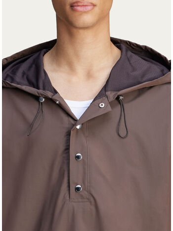 FELPA HOODIE ANORAK WB, NBROWN, small