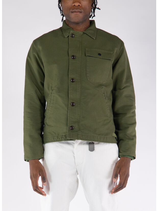 GIACCA A2 DECK, MILITARY GREEN, large