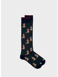CALZA DOG GOLDEN UNISEX, 0007 VERDE SCURO, thumb