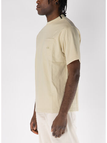 T-SHIRT  DOME POCKET TEE, 3X41 GRAVEL, small
