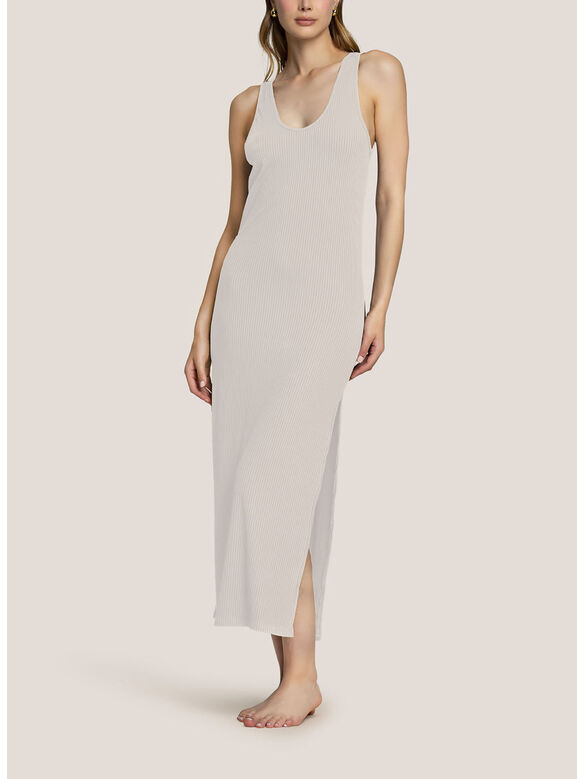 ABITO MIDI RIBS COLOUR, 003 OFF WHITE, medium