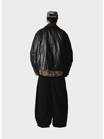 GIUBBOTTO WBPING WAXED, 01 BLACK, small