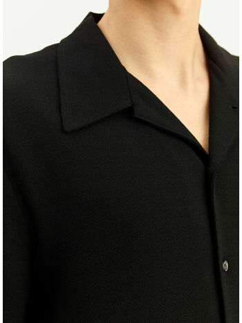 CAMICIA SUNEHAM, BLACK CREPE, small