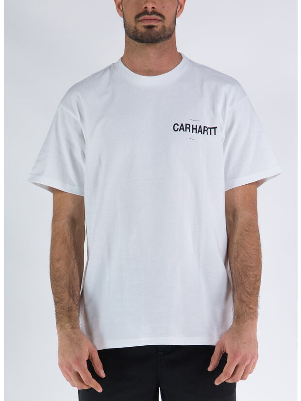 T-SHIRT S/S FOLD IN, 02XX WHITE, large