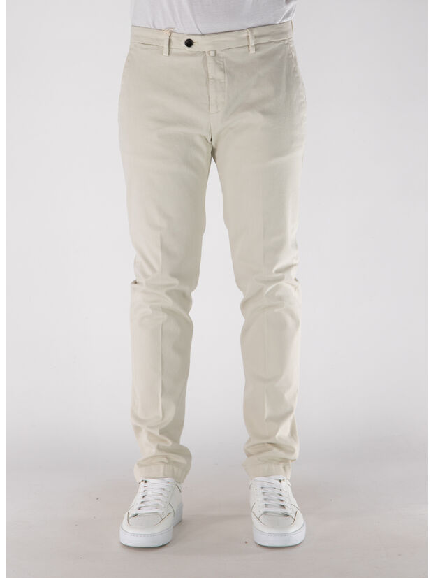 PANTALONE CHINO IN GABARDINA, 00103, large
