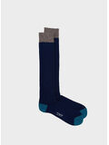 CALZA CACHEMIRE BASIC UNISEX, 0004 BLU, thumb