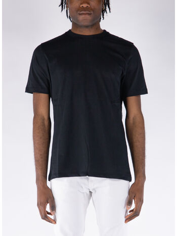 T-SHIRT GLITTER BACK, NERO, small
