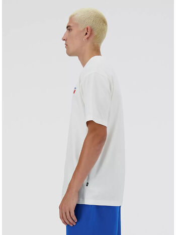 T-SHIRT ATHLETICS PREMIUM LOGO, SEA SALT, small