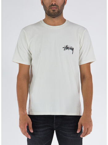 T-SHIRT SKATE POSSE PIG DYED, NATL NATURAL, small