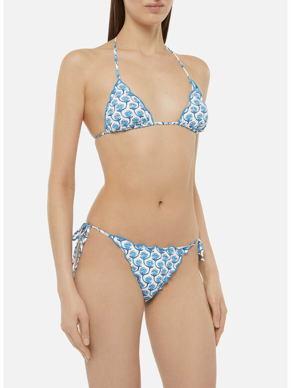 BIKINI TOP CLASSIC SAGITTARIUS MIAMI FLORAL PRINT, 00153H 10, medium