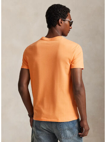 T-SHIRT IN JERSEY CUSTOM, POMPANO ORANGE/C5566, small