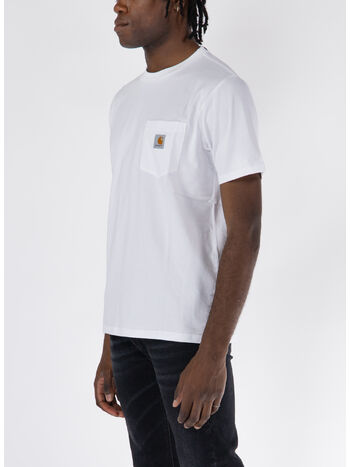 T-SHIRT POCKET, 02XX WHITE, small