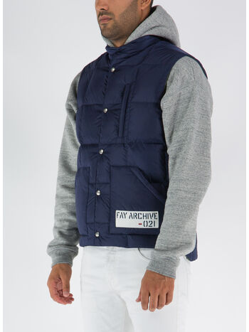 GILET DOWN VEST ARCHIVE, U605 BLUETTE, small