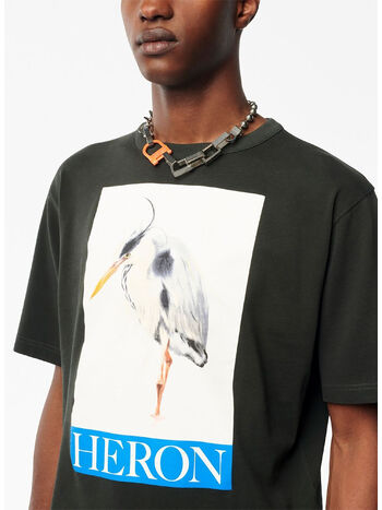 T-SHIRT BIRD PAINTED, 1046 BLACK BLUE, small