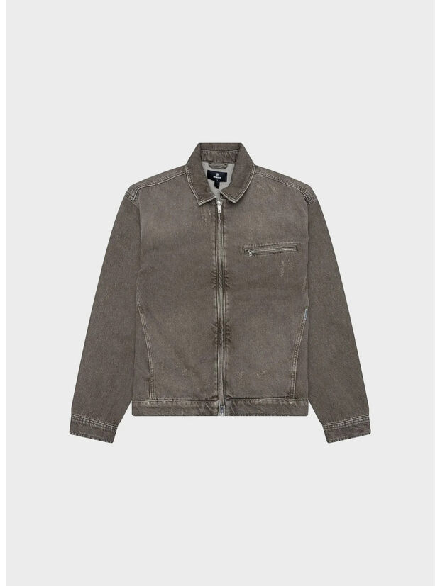 GIUBBOTTO COLLARED, 59 WASHED OLIVE, large
