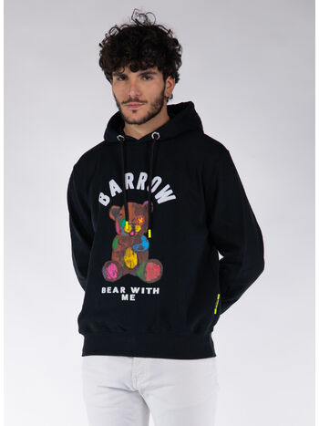 FELPA HOODIE BEAR WITH ME, 110 BLACK, small