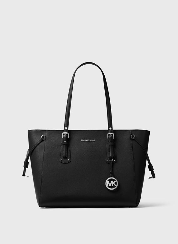 BORSA VOYAGER TOTE, BLACK, medium