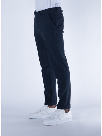 PANTALONE WINTER CHINO, 60 BLUE BLACK, small
