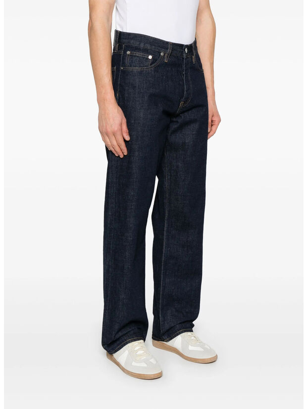 JEANS STANDARD WIDE TWIST, 736 SIMPLE RINSE BLUE, large