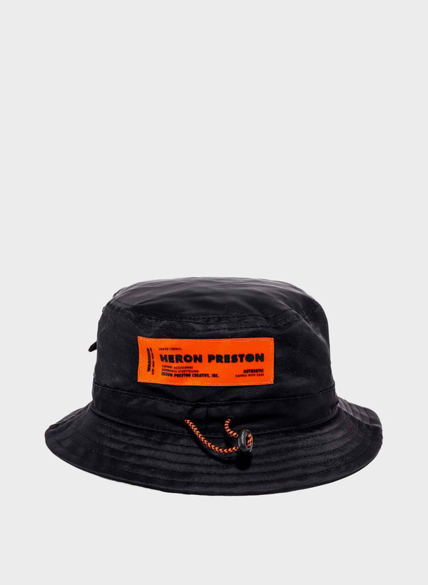 HERON PRESTON CAPPELLO BUCKET HAT Nero Uomo | Selecteur