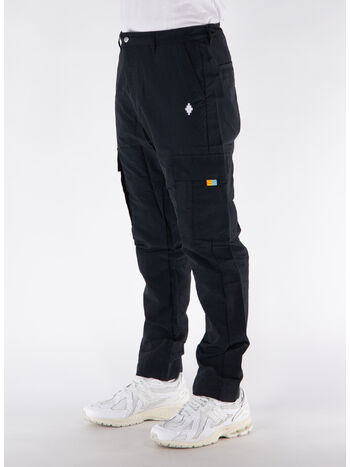 PANTALONE CROSS, 1001 BLACK WHITE, small