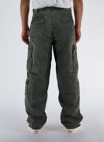 PANTALONI DYED NYLON SURPLUS CARGO, OLIVE, small