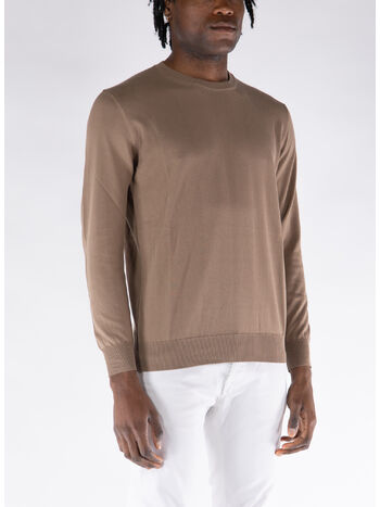 MAGLIONE GIROCOLLO, 190 CANAPA, small