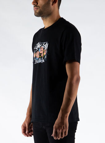 T-SHIRT ITP ROSES, BLACK, small