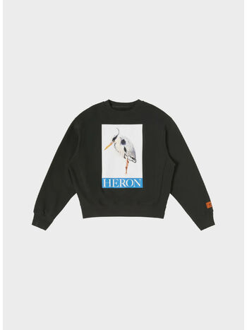 FELPA CREW BIRD PAINTED, 1046 BLACK BLUE, small