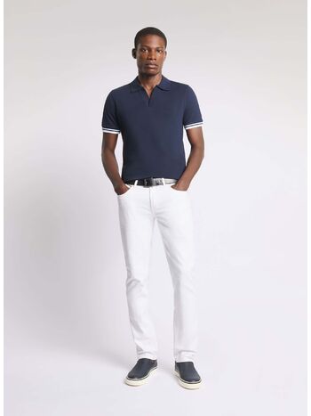 POLO SLIM FIT IN PIQUET STRETCH, TDW U806, small