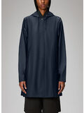 GIACCA CON CAPPUCCIO A-LINE IMPERMEABILE, 47 NAVY, thumb