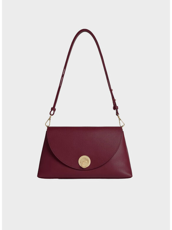 BORSA NIKLA MEDIUM, 612 RIBES/PRUNE, medium