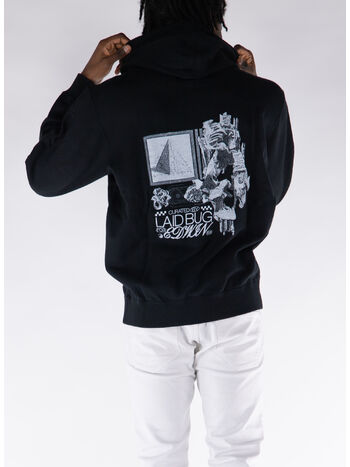 FELPA HOODIE YUSUKE ISAO, 89.67 BLACK, small