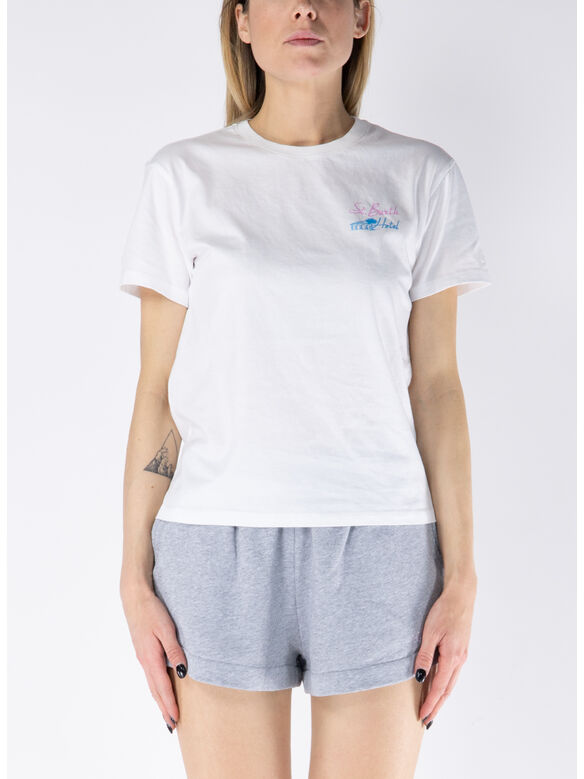 T-SHIRT EMILIE ST BARTH HOTEL, 06798H 01N, medium