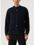 GILET ZIP WAISTCOAT, NAVY, thumb