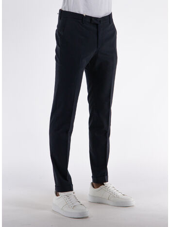 PANTALONE SLIM, 00011 BLU, small