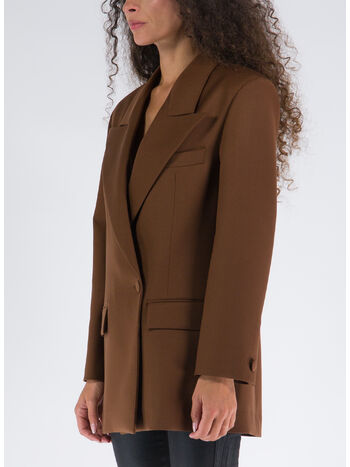 GIACCA THE BLAZER WOOL, BRONZE, small