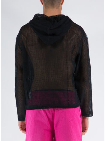 MAGLIONE A RETE, BLAC BLACK, small