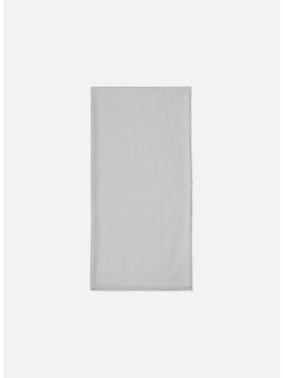 SCIARPA PASHMINA GRANDE CON ROMBI JACQUARD, 360 AVORIO, medium