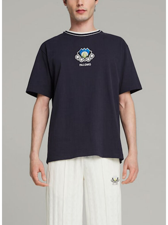 T-SHIRT PUMA X PALOMO GRAPHIC TEE, 16 NEW NAVY, medium