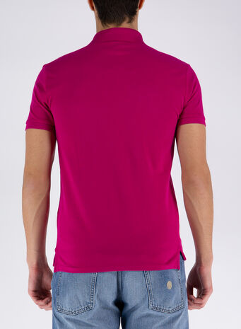 POLO A MANICHE CORTE, 031ARUBAPINK, small